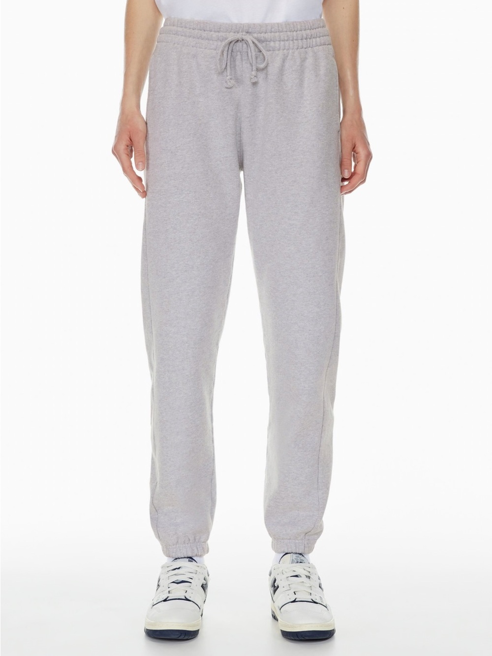Aritzia Cozy Fleece Boyfriend Sweatpants Gray Size S
